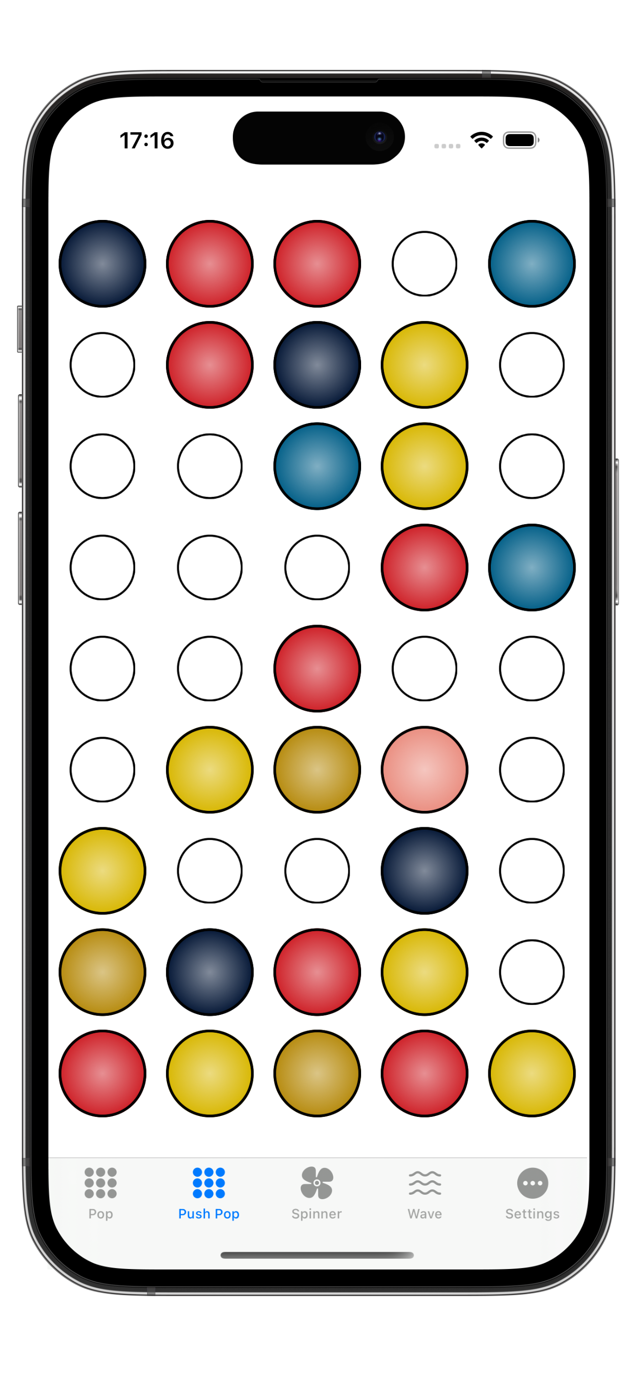 FiDigital Push Pop mode